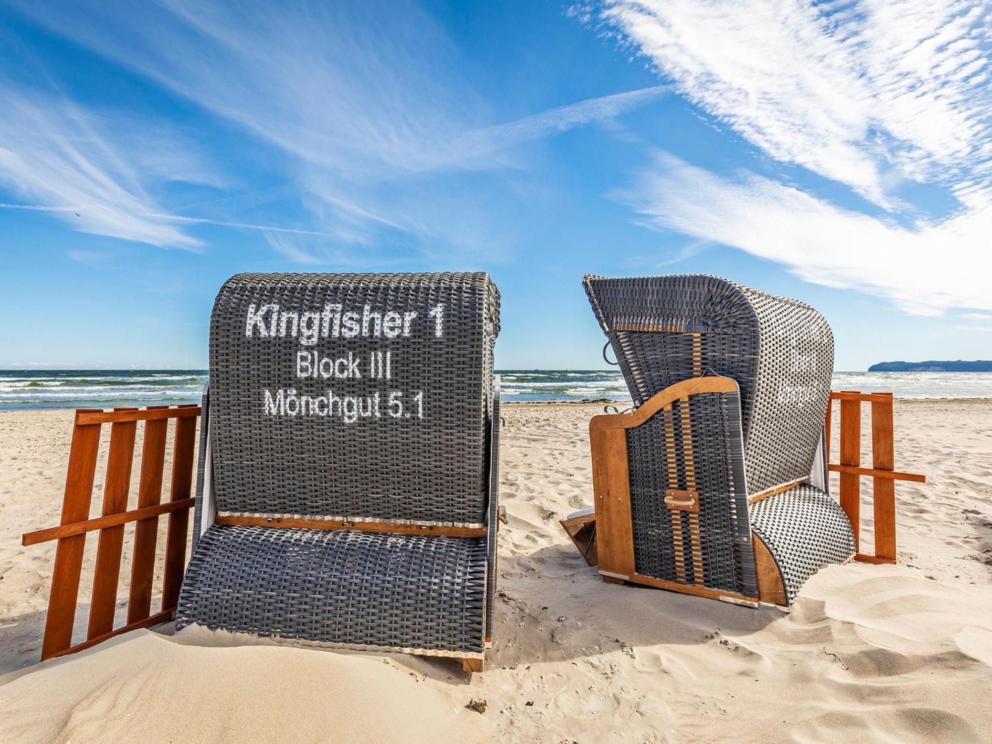 Fewo Prora - Kingfisher Dachterrasse Binz Buitenkant foto